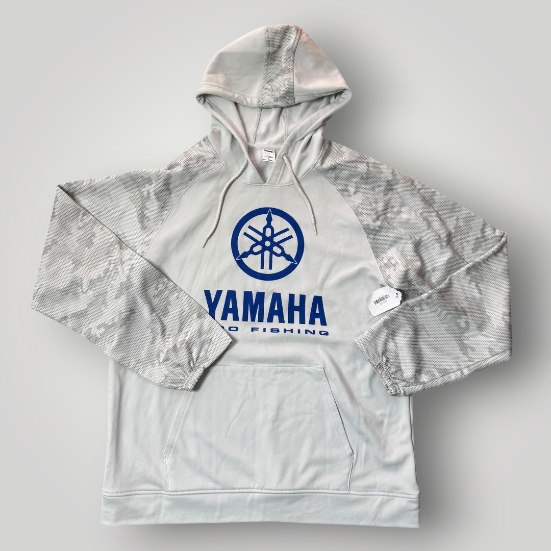 Yamaha Pro Fishing Hoodie Men’s Large Upf 50+ Performance Fishing Sweatshirt